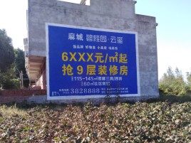 渭南品牌公司青睐的墙体广告