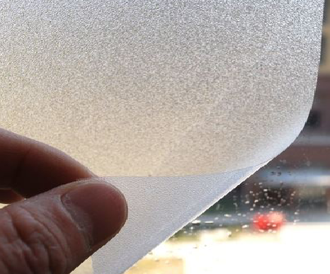 渭南玻璃门外面粘广告用什么材料好？