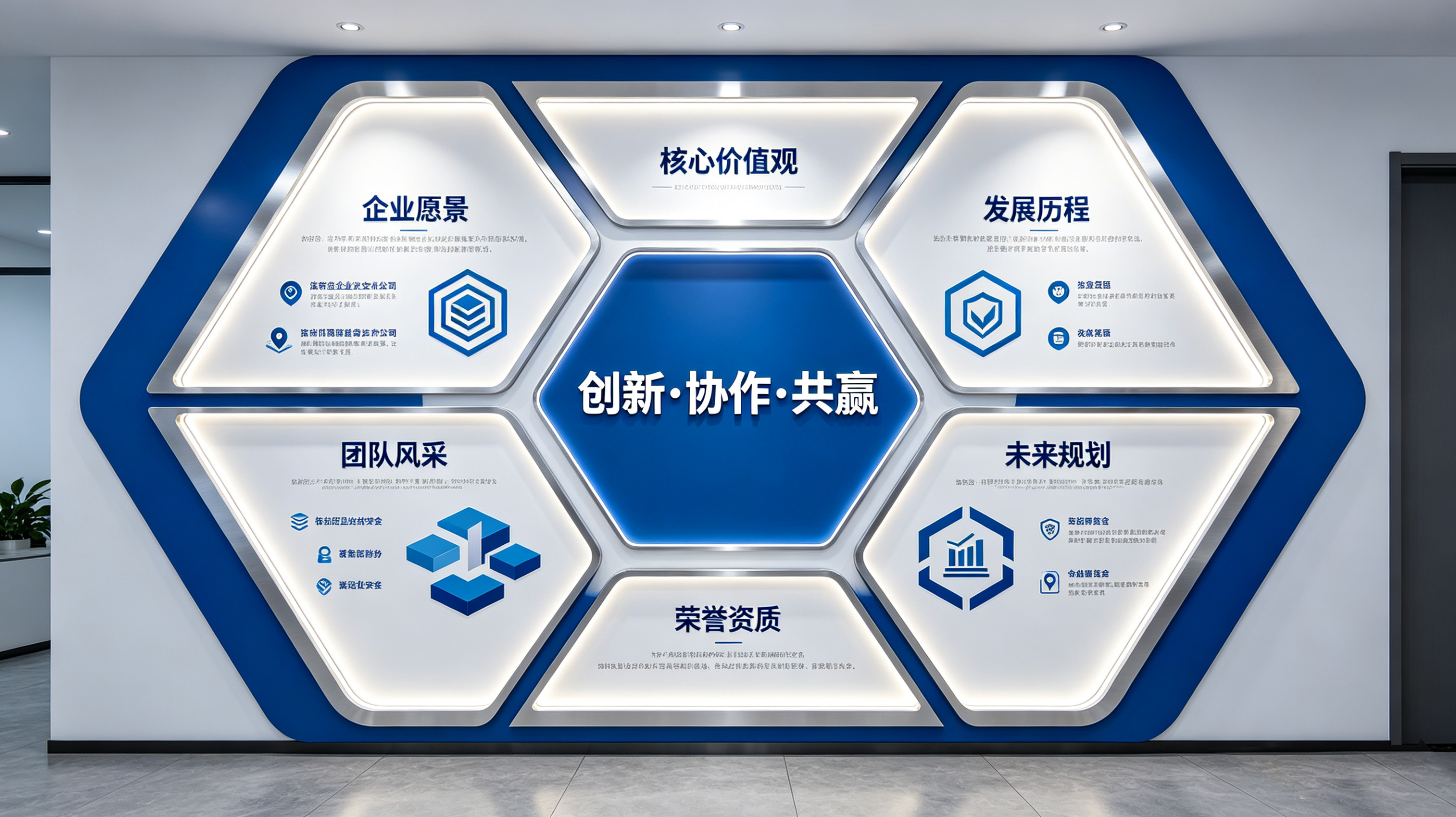 渭南企业文化墙六边形避坑指南（新手常犯5个错误）